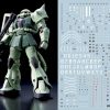 C09 RG Zaku II Green and White Ogre Decal Sheet